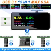 Digital Voltmeter Tester Power Meter Wattmeter Voltage Detector 15inch USB 3.1