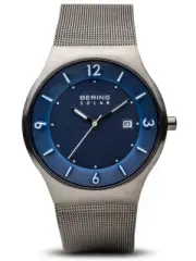 Bering 14440-007 Solar Mens Watch 40mm 5ATM