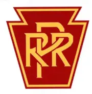 PRR Railroad G/LGB gauge Model train sticker approx. 1-1/16" H x 1-1/16" W (USA)
