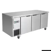 Thermaster Stainless Steel Triple Door Workbench Fridge - Under Bench Fridges (TS1800TN-3D) - TS1800TN-3D