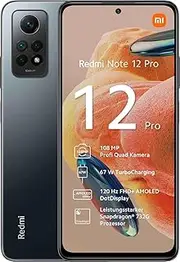 [Xiaomi] Redmi Note 12 Pro 4G, 8GB + 128GB, Graphite Grey -