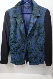 Elie Tahari Limani Women's Jacket Coat Blazer New Size 14 Stylish Colorful Dress