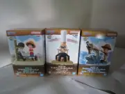 One Piece Luffy Zoro etc World Collectable Figure 3pcs New free ship from Japan