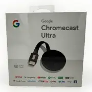 Google Chromecast Ultra 4K Digital Media Streamer - Black (GA3A00403A14)