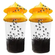 2 Pieces Are Reusable Fly Trap Flycatcher Pest Insect Catcher Trap For Kitchens