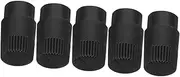 FUNOMOCYA Guitar Tone Volume Control Knobs 5pcs Plastic Knob Cap Set for Electric Bass Guitar