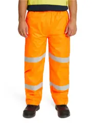 King Gee Orange Wet Weather Reflective Pant
