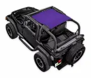 SpiderWebShade Mesh Bikini Top-Purple, for Jeep TJ; SWS-SHDTOP-01-KRWL-PRP