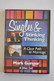 4 DVD Set - Singles & Stinking Thinking A Clear Path To Marriage Mark Gungor NEW