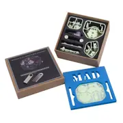 MAD RC Simulated V8 Engine KIT that Works Original Color Unpainted Version