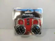 Master Lock Combination Padlock 9/32in Shackle 1500T Twins