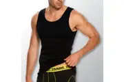 Mens Tradie 3 Pack Sizes S-2XL Pure Cotton Tank Singlets Black Work or Leisure Wear