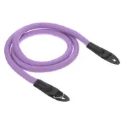 Camera Strap, Nylon Climbing Rope Camera Neck Strap Camera Shoulder Belt Purple