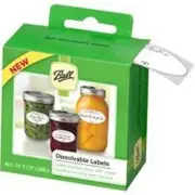 NEW CASE OF (360) BALL 10734 DISSOLVABLE CANNING FOOD JAR LABELS 6 PACKS 1358613