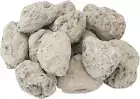 5LB Natural Volcanic Lava Rock, 3"-5" Fireproof and Heatproof Pumice Stone for O