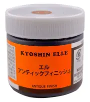 Kyoshin Elle Antique Finish Paste Dye 80ml Cordovan Water-Based Leather Dye