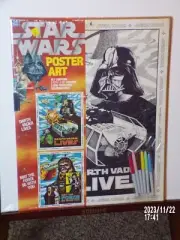 STAR WARS: Vintage 1977 Craft Master Dual Poster Art Set Sealed, No. 19301