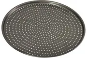 Non-Stick Pizza Crisper Tray for Perfect Crust - Grey