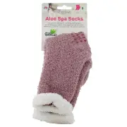Socks AirPlus Aloe Spa - Moisturizing socks - Color Parma/White - One size