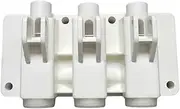 1 Set of Front Panel White Color Discharge Block Spare Parts Accessories of Soft Serve Machines ，Compatible for Soft Ice Cream Maker