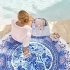 NWT Lilly Pulitzer 64” Round Towel Cliffside Garden
