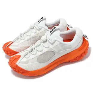 【NIKE 耐吉】戶外鞋 ACG Mountain Fly 2 Low 男鞋 白 橘 越野 登山 緩震 快速綁帶(DV7903-100)