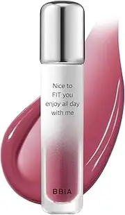 BBIA Water Fit Tint - Extreme Persistence Long-Lasting Watery Glow Fixing Tint Lightweight High Pigment Clear Colors Non-Smudging Glowy Finish Korean Daily Lip Makeup (02 JELLY-VELY, Pack of 1)