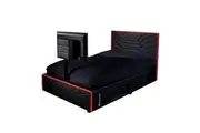 X Rocker Oracle Junior Single Gaming Bed Frame w Adjustable Twist TV Mount