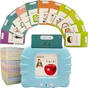 Arabic Alphabet Talking Flash Cards for Kids, 510 Sight Words Arabic Letters Flash Cards, Learning Arabic Toys for Kids Toddlers