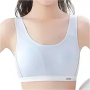 [MINHJK] Girls Sports Bra Girls Sports Bra Top Push Up Fitness Fixed with Pad Yoga Bra Underwear Sport Tops for Women Running Vest Gym Wear Kids Underwear