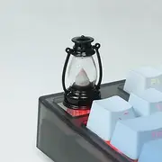 ULTRAEQUIP Artisan Keycaps, Retro Kerosene lamp Shaped keycaps, Resin Handmade, Single Replace Key for ESC Key Mechanical Keyboard