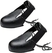 Amagogo 2Pcs Anti Smash Leather Shoes Cover Toes Safe Shoes Cover Anti Smash Cover Universal Leather Overshoes Covers for Workplace