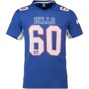 NFL Buffalo Bills 60 Jersey Shirt Moro Polymesh Football Blue