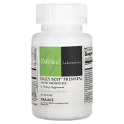 2 X DaVinci Laboratories of Vermont, Daily Best Prenatal with Probiotics , 60 Ca