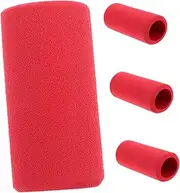 INOOMP Bike Inflator Foam Case 4 Pack Protective Cover for Bicycle Pump Soft Sleeve for Tire Pump Outdoor Inflator Sleeve
