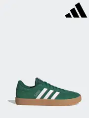 adidas Green/Gum VL Court Trainers (K97058) | $150