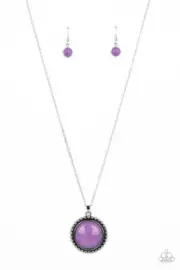 Paparazzi Sonoran Summer Purple Necklace NWT