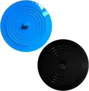 2PCS Kitchen Sink Stoppers, Universal Drain Plug, 6.0 Inch Silicone Sink Drain