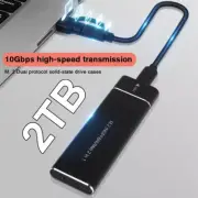 M.2 NVMe SATA USB-C 3.2 Adapter External SSD Key for M / M+B Case