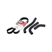 Radiator Hose + Gates Belt Kit for Mini Cooper R50 One R50 1.6L W10B16 2002-2007