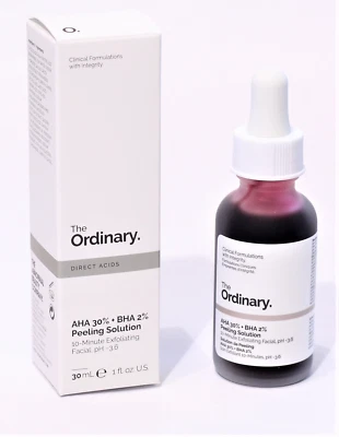 The Ordinary AHA 30% + BHA 2% Peeling Solution - 1 fl oz