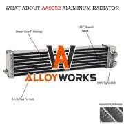 Aluminium Oilcooler 52mm For Mazda Rx2/Rx3 Rx4 Rx7 Re13B 1.1L/1.3L -5%