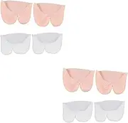 4 Pairs Gel Toe Cap Toe Cover Toes Toe Protector Big Toe Protection Shoe Covers Pointe Cushion