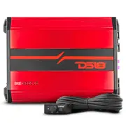 DS18 SXE-2500.1D 1-Channel 2500W Amplifier - Red