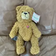 Vintage Coca-Cola Collectible Soda Fountain Plush Teddy Bear 1999 with Tags