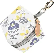 ibasenice Pacifier Holder Storage Bag Hanging Case for Diaper Bags Lightweight Zipper Closure Protects Pacifiers from Dirt Debris for Parents The Go