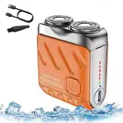R-12 Luggage Electric Shaver, Electric Mini Portable Razor, Beard Shaver Mini...