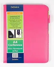 Collins Debden Fashion Compendium with A4 Notepad, Pink