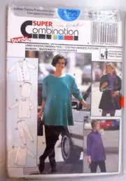 Burda sewing pattern no. 4422 LADIES WARDROBE SIZE 10-20 UNCUT