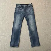 Buffalo David Bitton Relaxed Straight Driven 30/33 Stretch